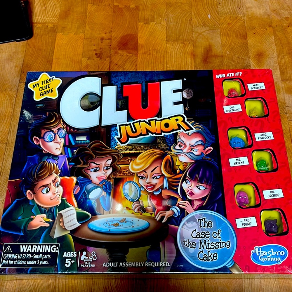 Clue Junior game
